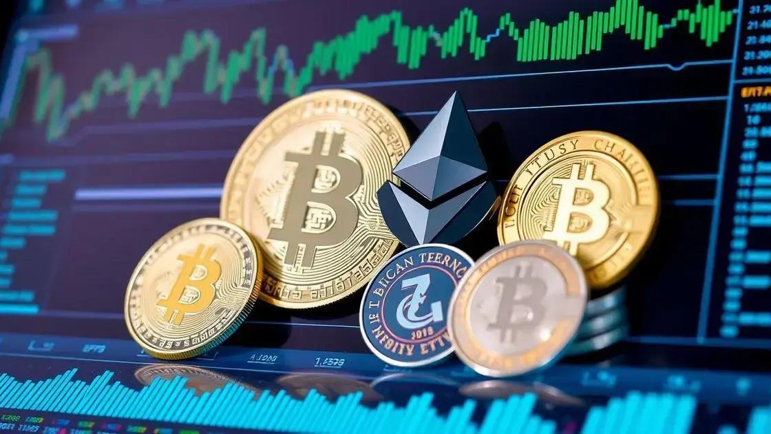 Principais tipos de criptomoedas