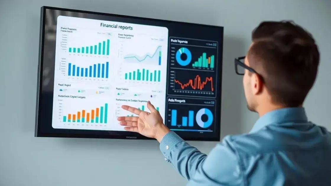 como apresentar relatórios financeiros de forma clara
