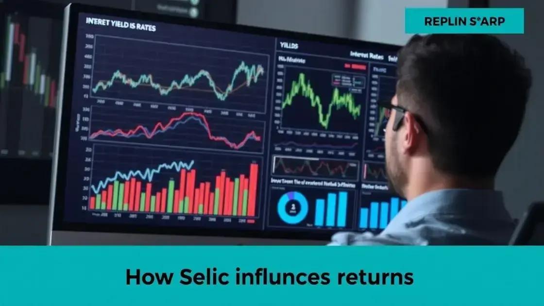 Como a Selic influencia seus rendimentos