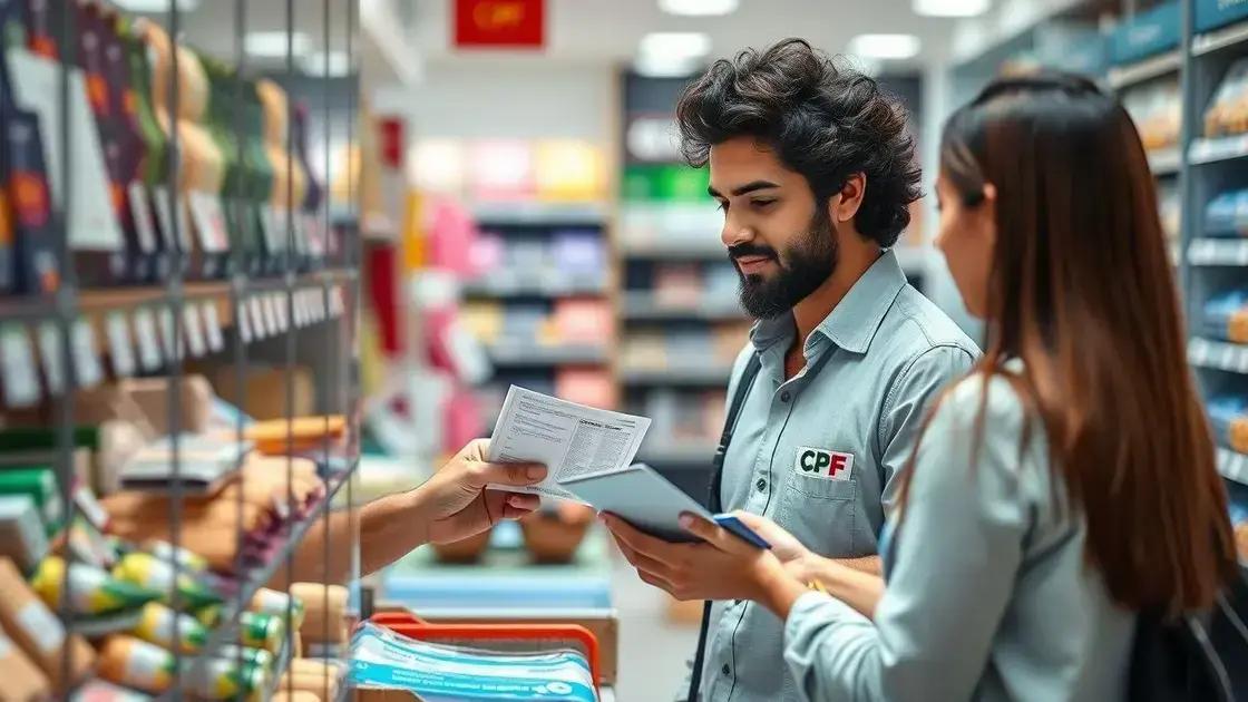 O papel do CPF nas compras a prazo