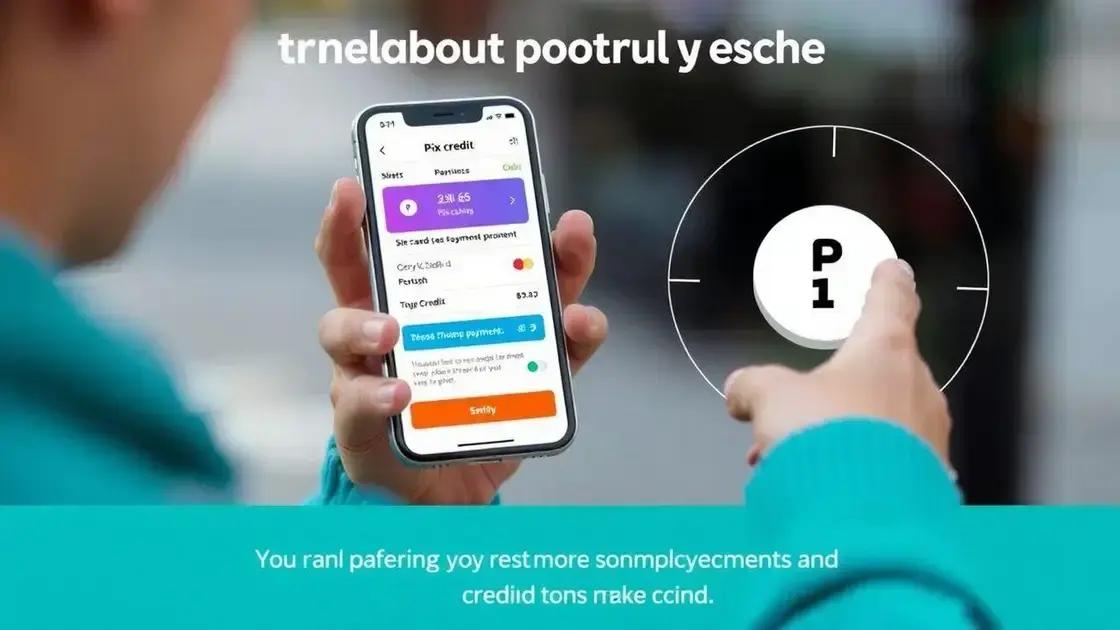 Como funciona o Pix crédito?