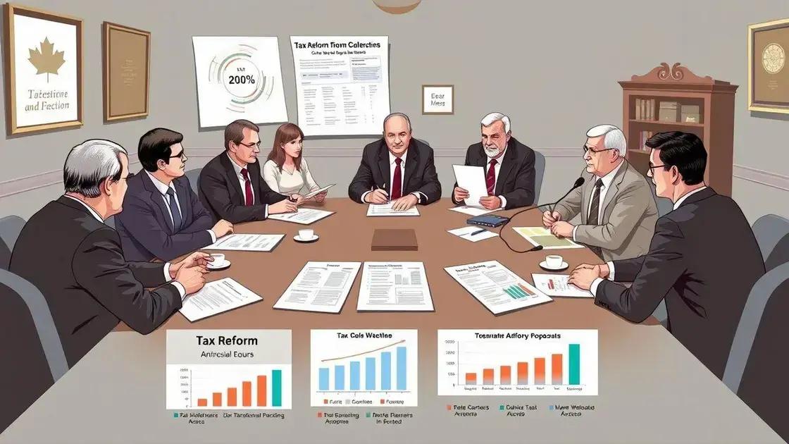 Principais propostas da reforma tributária