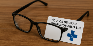 óculos de grau gratuito pelo SUS