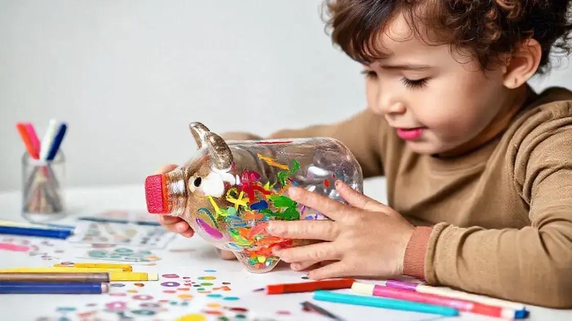 Como criar um cofrinho divertido