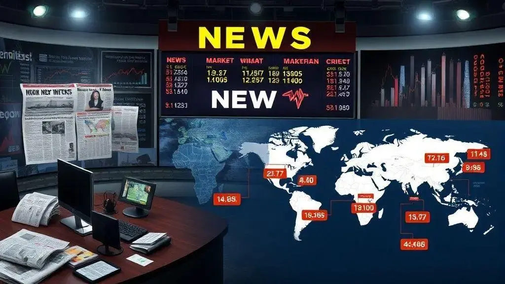 Impacto das notícias internacionais na bolsa