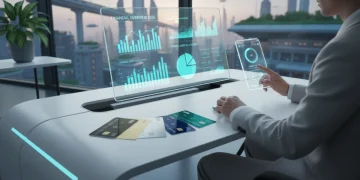 Gerenciar Múltiplos Cartões de Crédito em 2026: Otimize Gastos e Evite Dívidas Pessoa gerenciando múltiplos cartões de crédito em 2026 com laptop e aplicativo de finanças, otimizando gastos